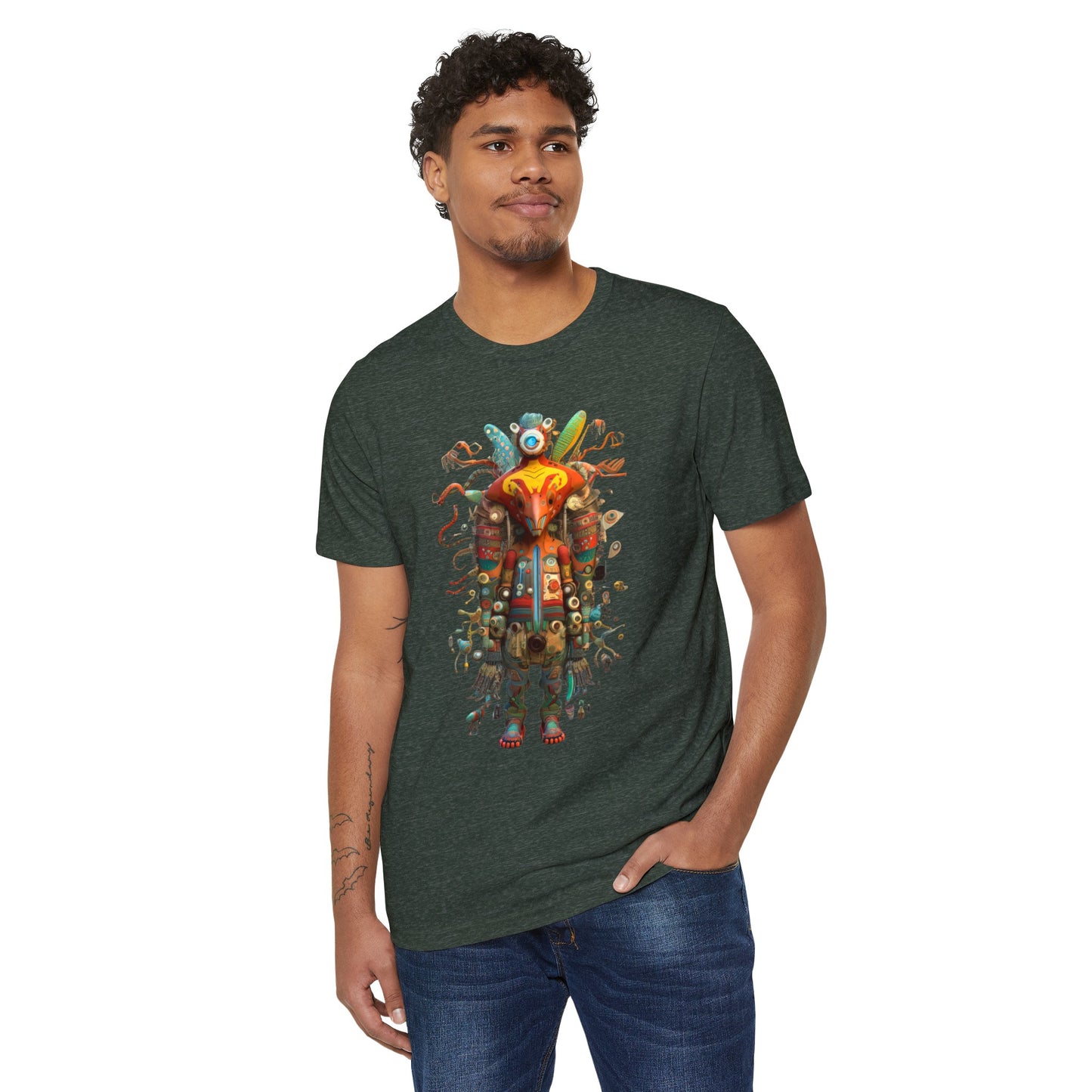 🥷Mystic fairy ninja 🌿 Recycled Organic T-Shirt