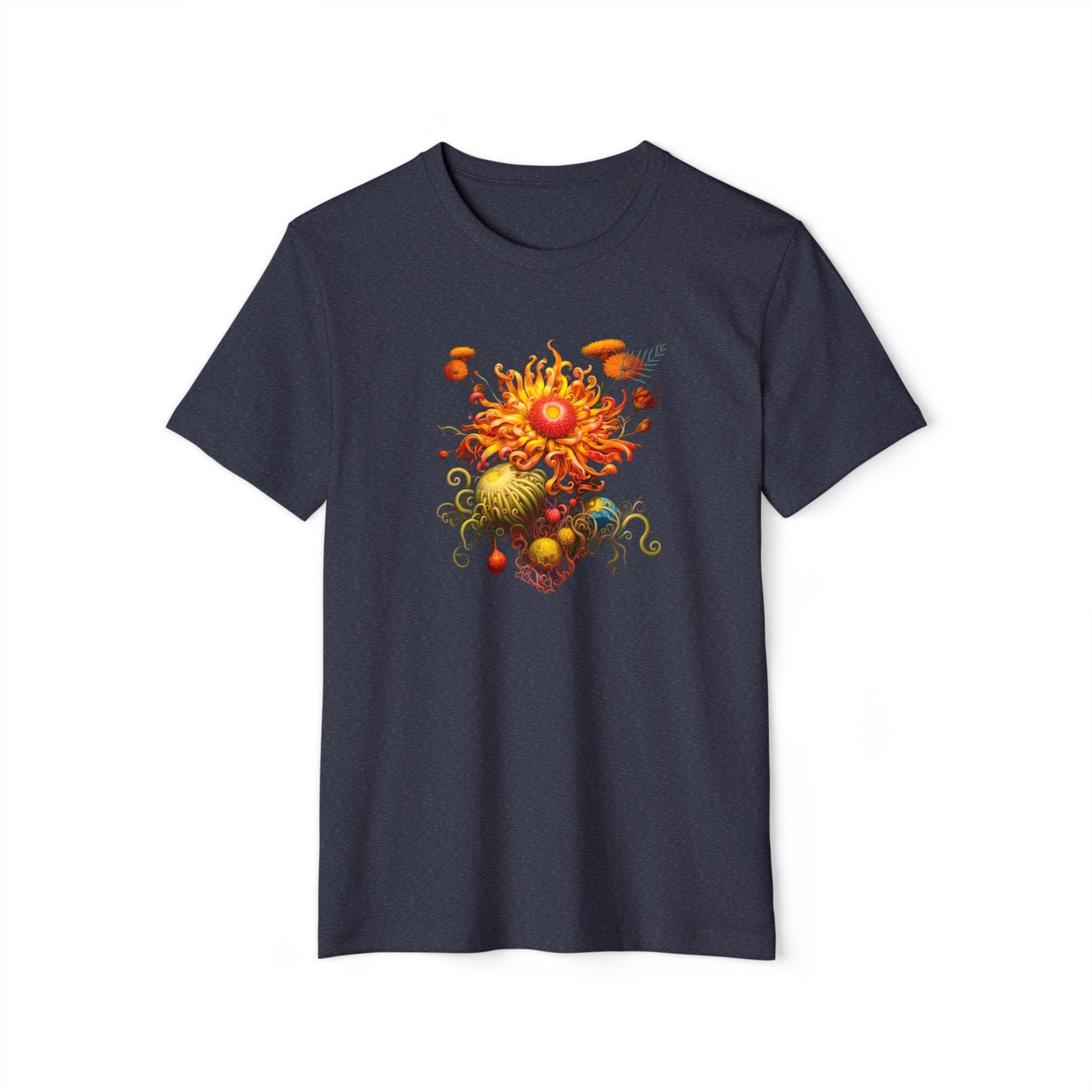 🌻 Sublime Blossom Sunflower 🌿Recycled Organic T-Shirt