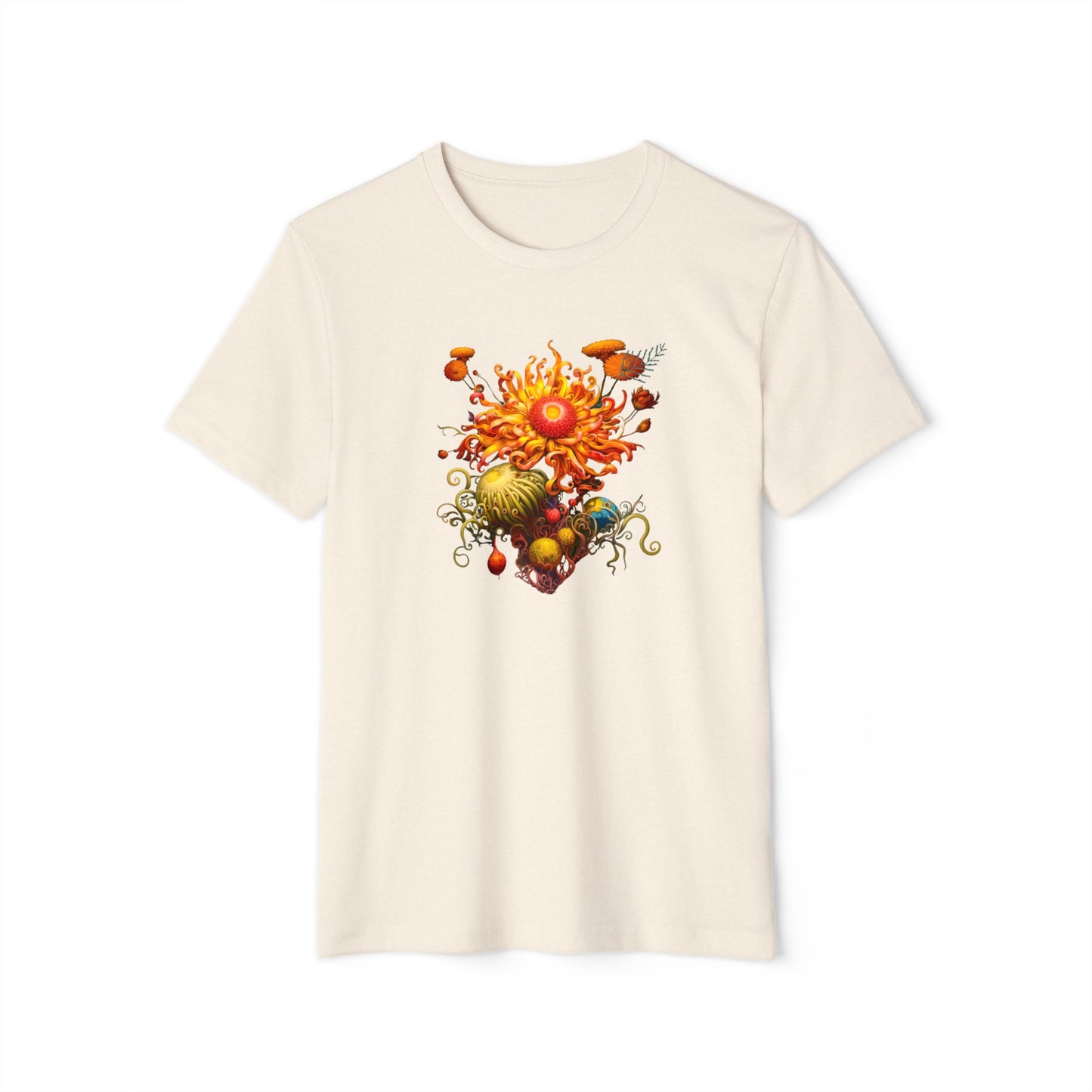 🌻 Sublime Blossom Sunflower 🌿Recycled Organic T-Shirt