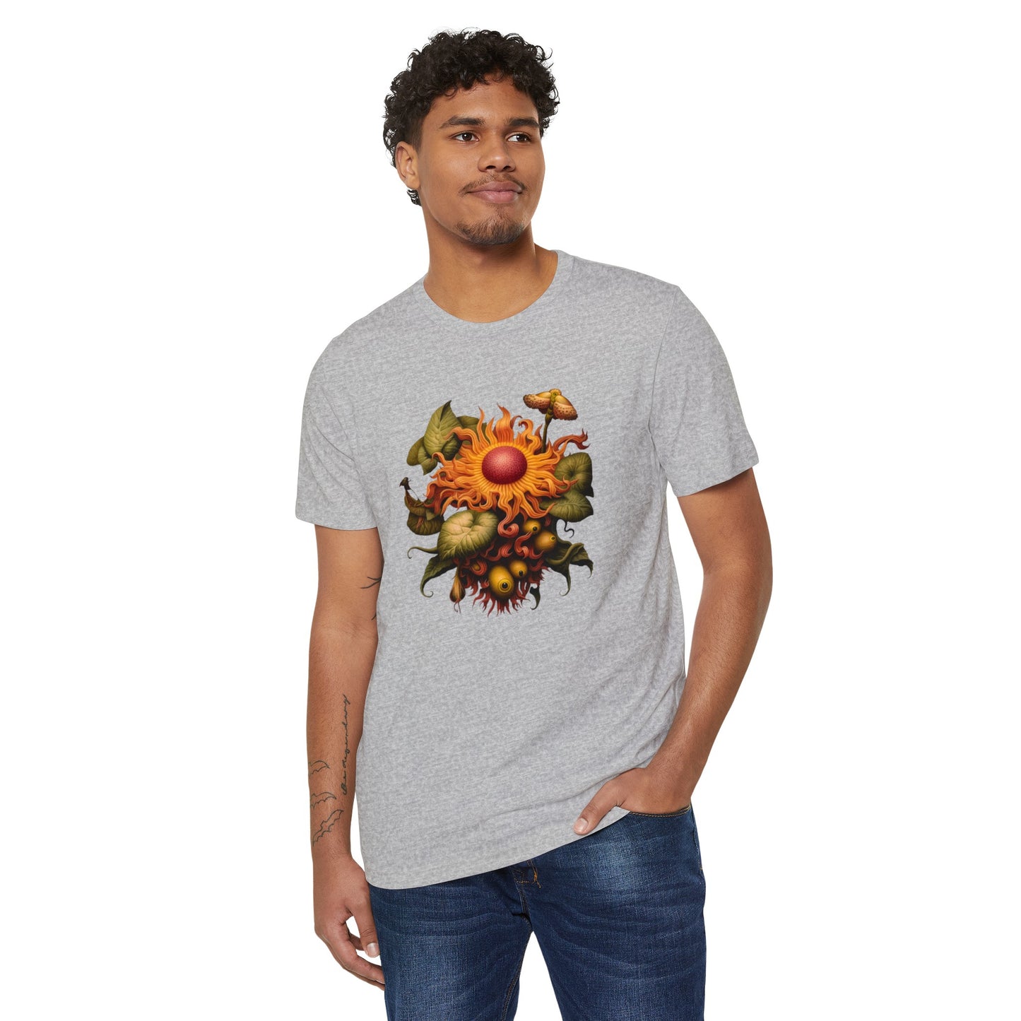 Sublime Flower ,Unisex ♻️Recycled Organic T-Shirt