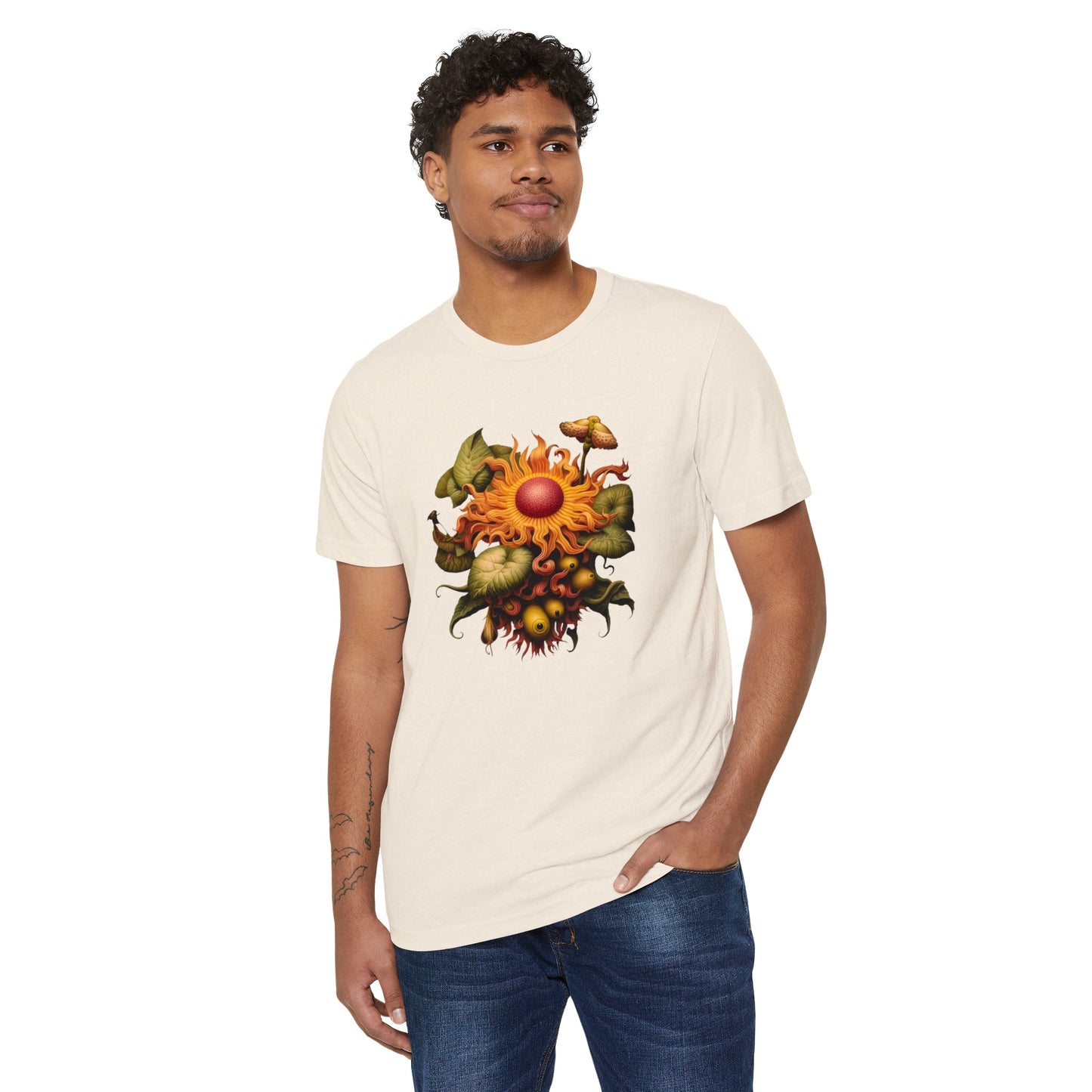 Sublime Flower ,Unisex ♻️Recycled Organic T-Shirt