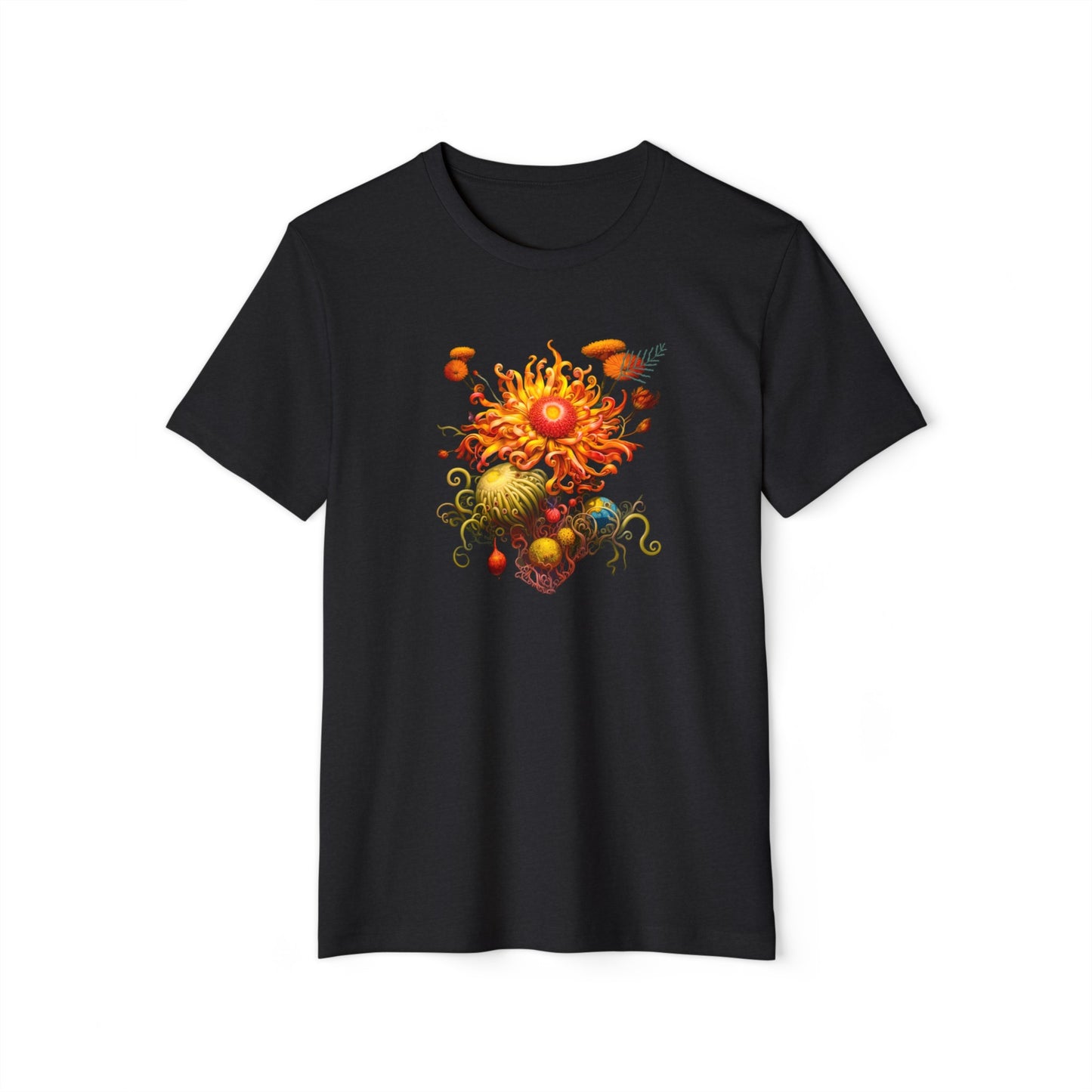 🌻 Sublime Blossom Sunflower 🌿Recycled Organic T-Shirt