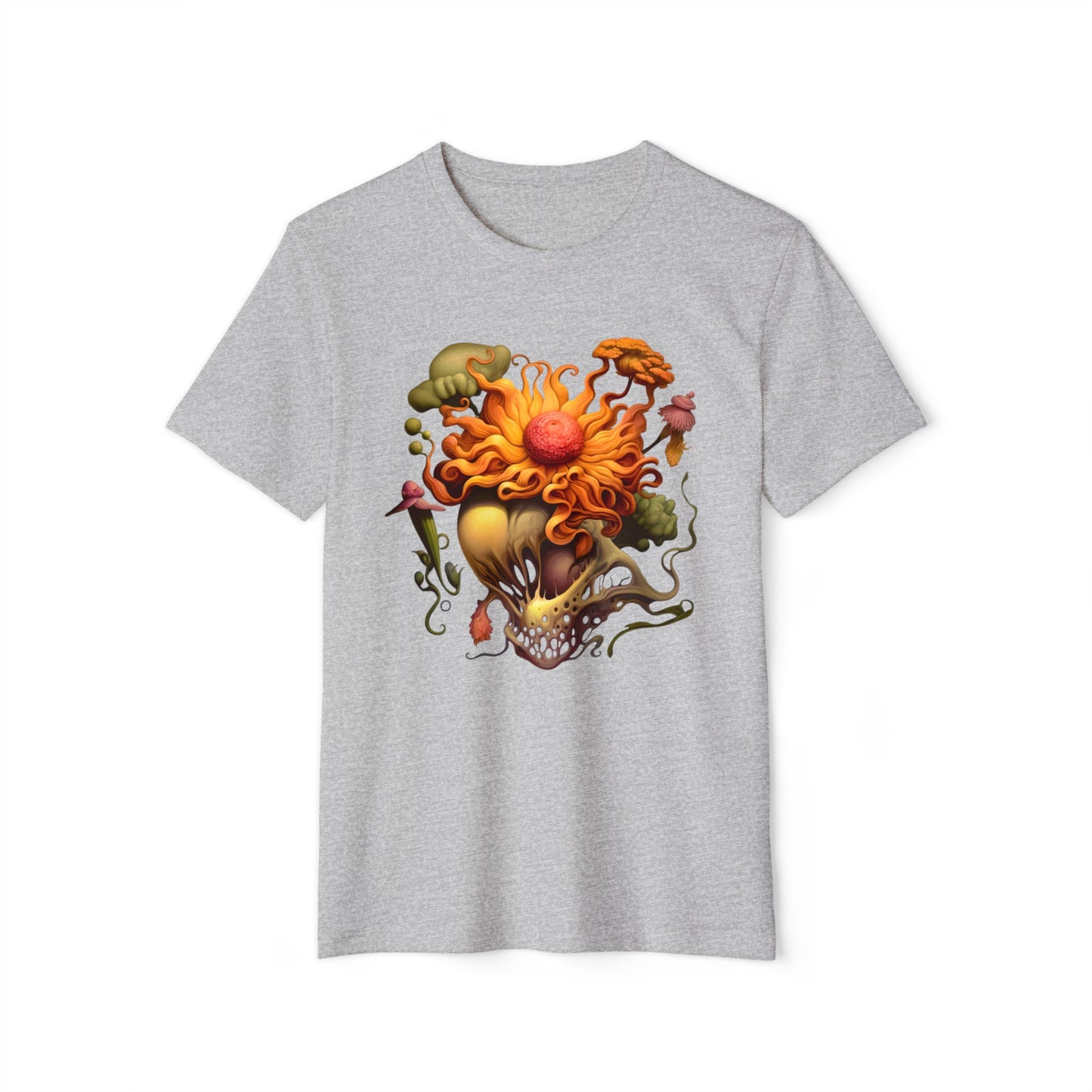 Sublime Coral Flower🌻 Unisex ♻️Recycled Organic T-Shirt