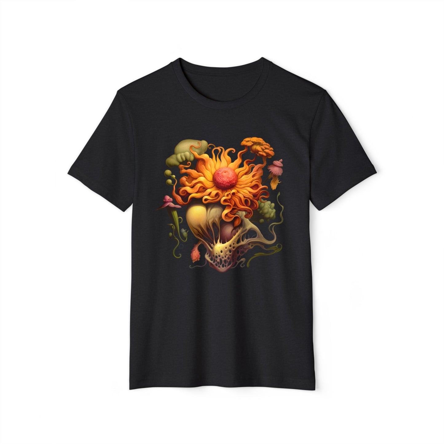 Sublime Coral Flower🌻 Unisex ♻️Recycled Organic T-Shirt